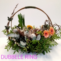 DUBBELE RING - paasworkshop hang of sta-decoratie maken