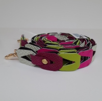 Strap voor tas of mobiel - paars, groen, fuchsia en mint