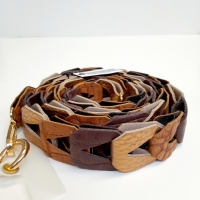 Strap voor tas of mobiel - bron, cognac en cacao