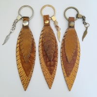 Veertjes 2 - brons & cognac