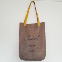 Shopper vilt - khaki geniet
