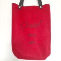 Shopper vilt - rood geniet