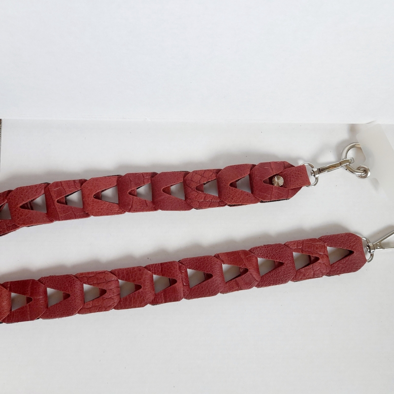 Strap voor tas of mobiel - bordeaux rood